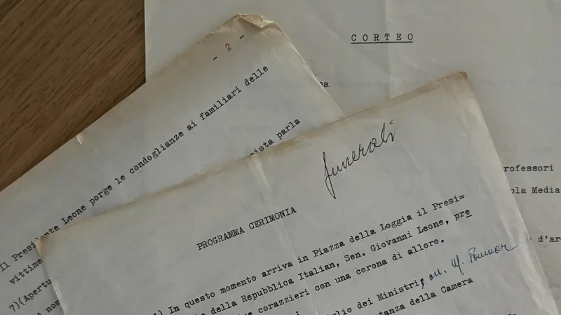 I documenti ritrovati