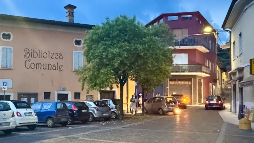 Il luogo in cui è stato investito il bambino - © www.giornaledibrescia.it