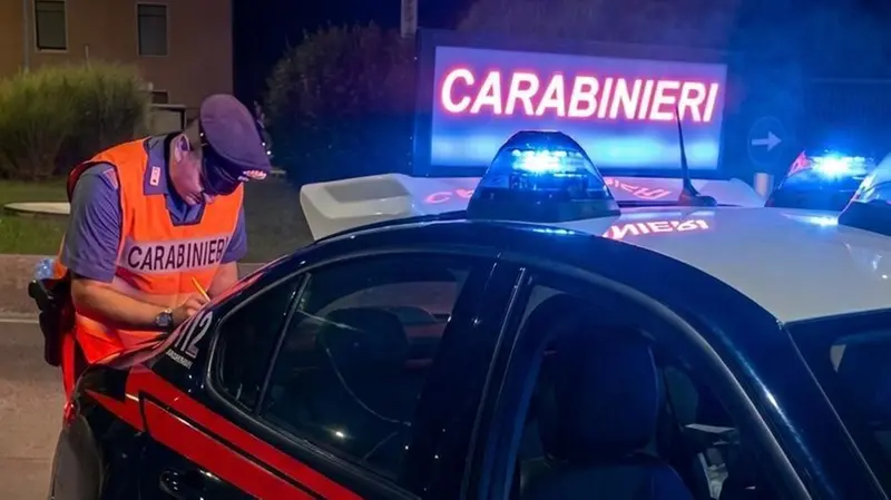 Intervenuti i carabinieri