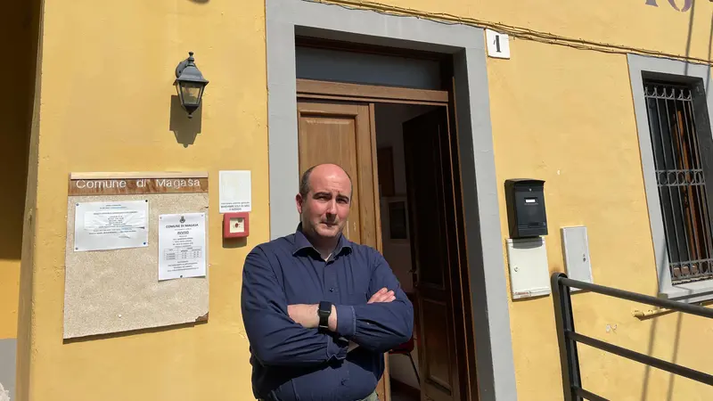 Il nuovo sindaco Omar Venturini