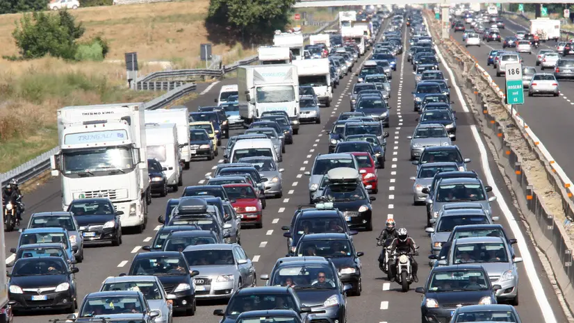 Traffico in autostrada