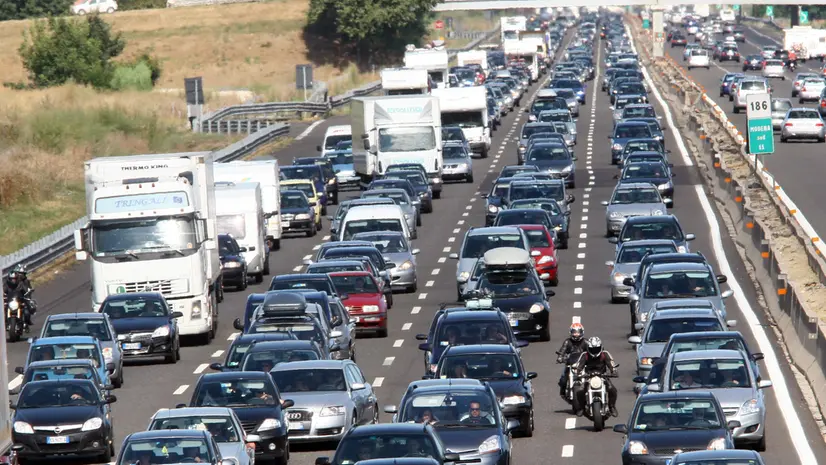 Traffico in autostrada