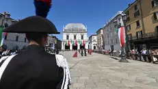 Celebrazioni per il 2 giugno in piazza della Loggia - © www.giornaledibrescia.it