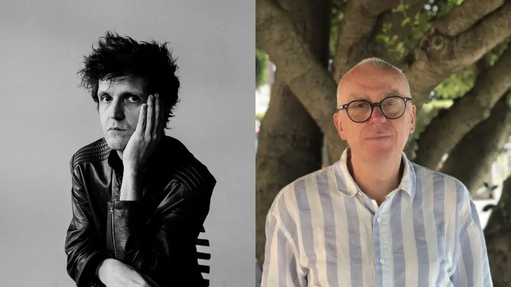 Il cantante indie pop Dente e il critico musicale Pierfrancesco Pacoda