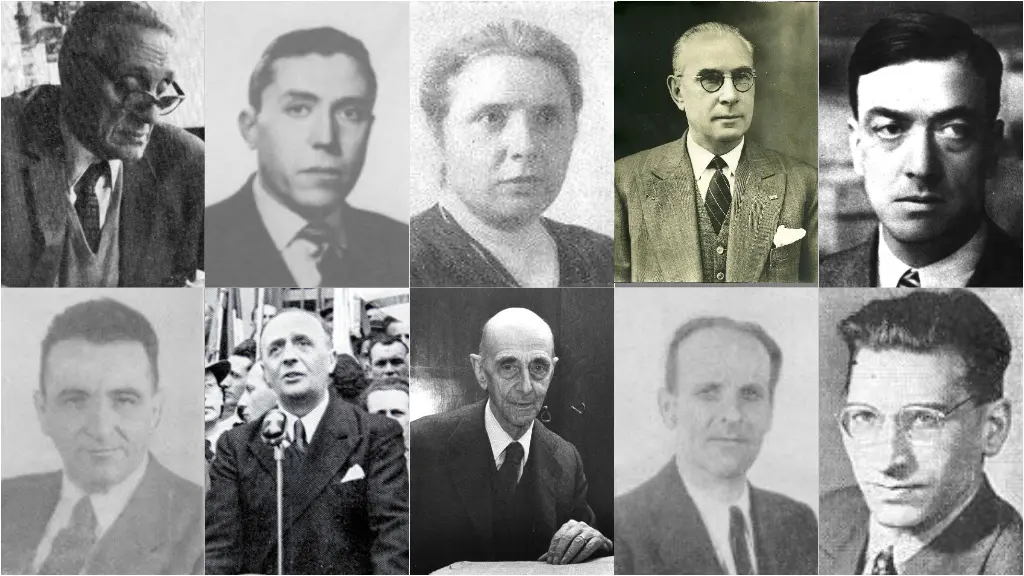 Da sinistra, in alto: Bazoli, Bianchi, Bianchini, Bonomelli, Bulloni, Caprani, Ghislandi, Montini, Vischioni, Roselli
