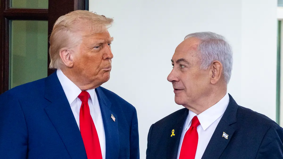 Donald Trump e Benjamin Netanyahu - Foto Ansa © www.giornaledibrescia.it