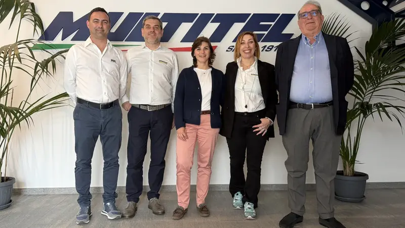 Da sinistra Fabio Pagliero, Francesco Zola, Anna Pagliero, Paola Palazzani e Renzo Pagliero