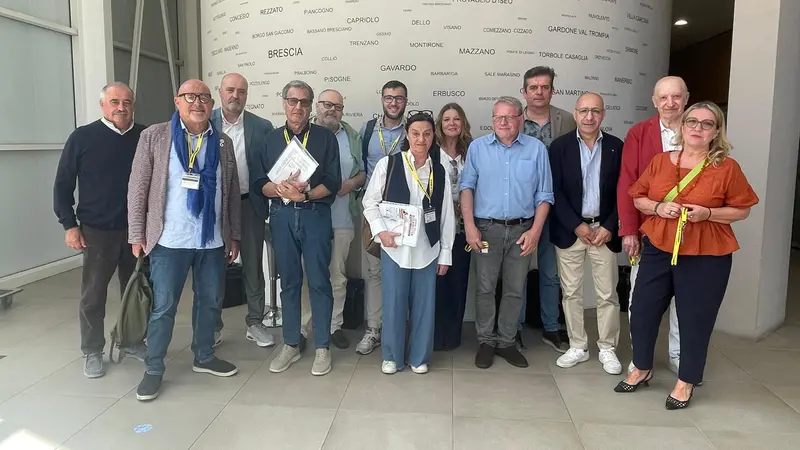 Alcuni rappresentanti dei tre sindacati bresciani preoccupati dall'andamento della sperimentazione