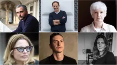Da sinistra, in alto: Mari, Nucci, Pitzorno, Ciabatti, Pierantozzi e Rui