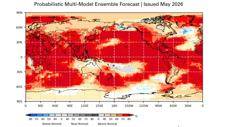 Un modello del Wmo sull'innalzamento delle temperature