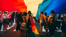 Una manifestazione LGBTQIA+