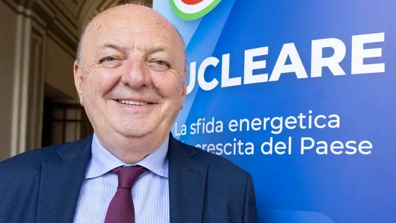 Il ministro Pichetto Fratin a un evento sull'energia nucleare - Foto Ansa © www.giornaledibrescia.it