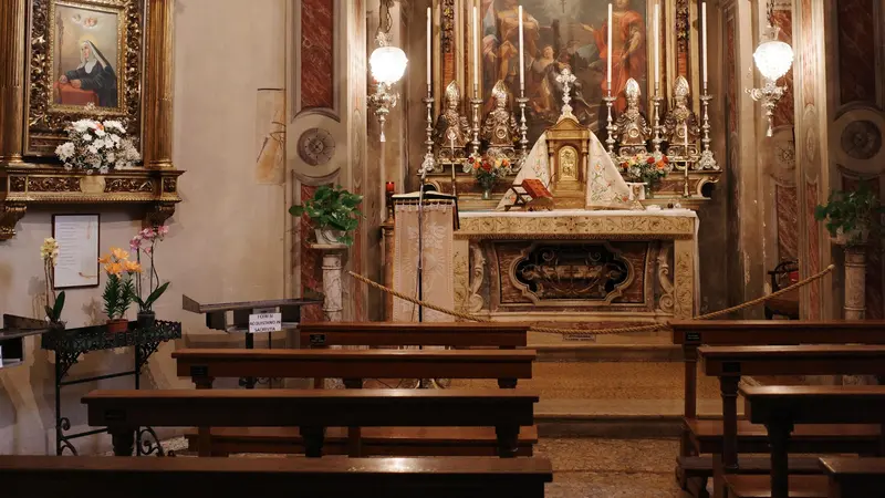 L'altare di san Faustino in Riposo