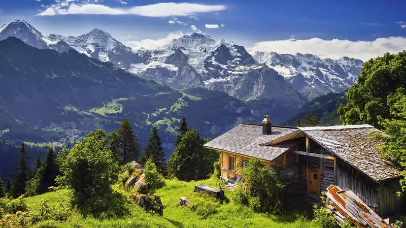 Una casa in montagna