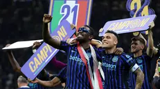 L'Inter dovrà difendere lo Scudetto - Foto Ansa © www.giornaledibrescia.it