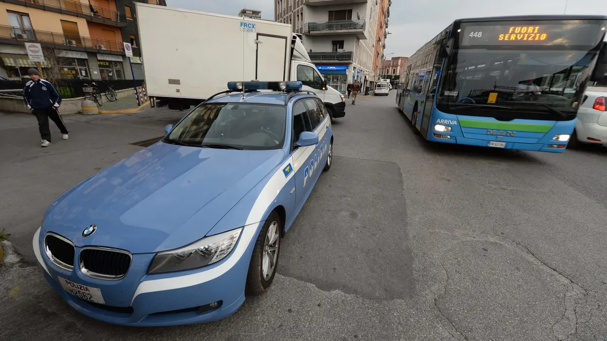Un intervento della Polizia - © www.giornaledibrescia.it