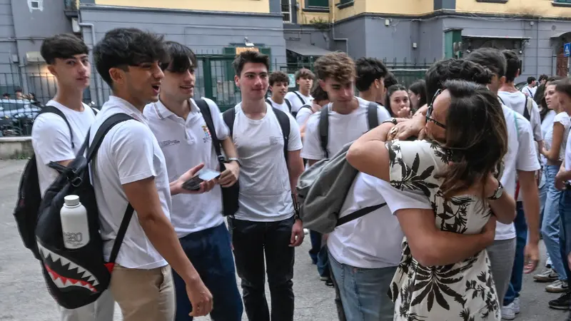 Alunni pronti alla Maturità - Foto Ansa © www.giornaledibrescia.it