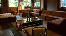 Una delle sale a Villa Lanfranchi - Foto Luca Broglia