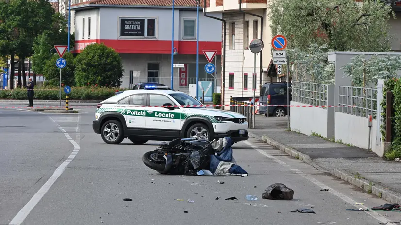 CRONACA BRESCIA VIA BRESCIA INCIDENTE MORTALE REDAZIONE CRONACA 06-06-2026 GABRIELE STRADA NEW EDEN GROUP