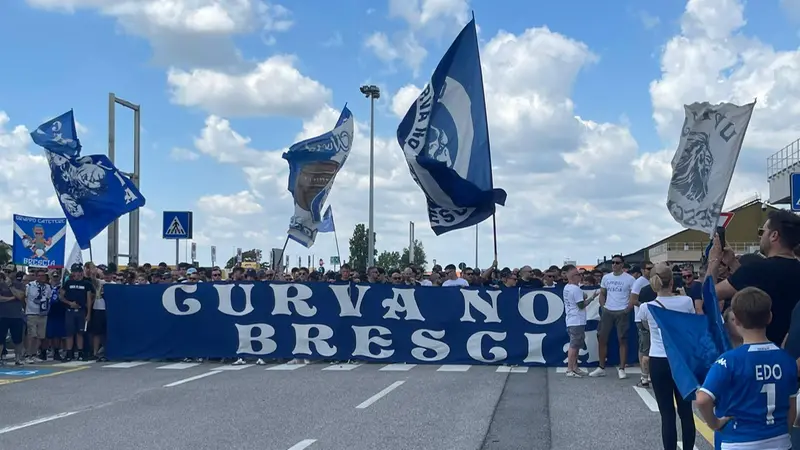 La Curva Nord all'aeroporto di Montichiari - © www.giornaledibrescia.it
