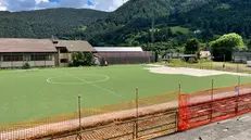 L'intervento riguarderà in particolare il campo da calcio