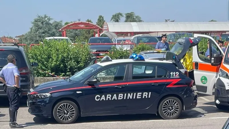 Una pattuglia di carabinieri