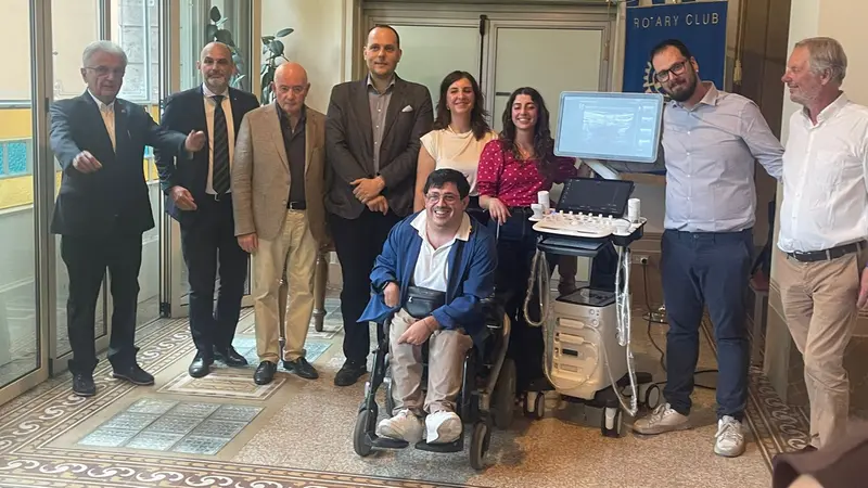 Un momento dell'inaugurazione