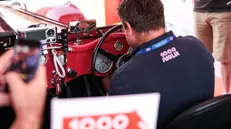 Sport Motori Mille Miglia 2026 punzonatura piazza Vittoria Lunedì mattina primo invio nella foto un momento dell’evento 08/06/2026 Comincini@newreporter