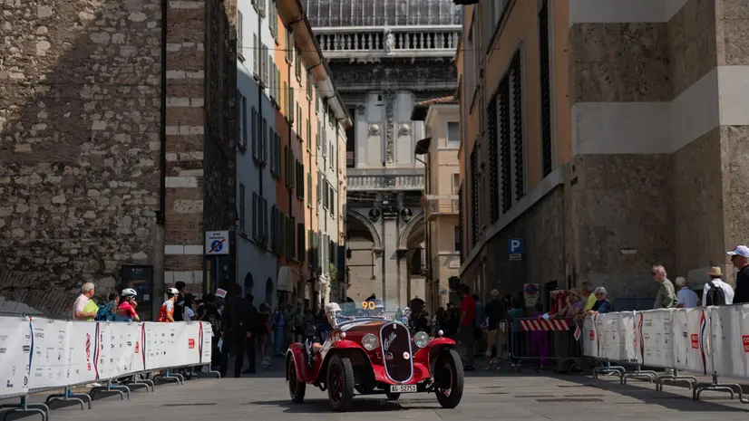secondo invio Brescia Cronaca Motori Mille Miglia 2026 Punzonatura LUNEDI MATTINA nella foto un momento dell’evento 07/06/2026 Mazzocchi@newreporter