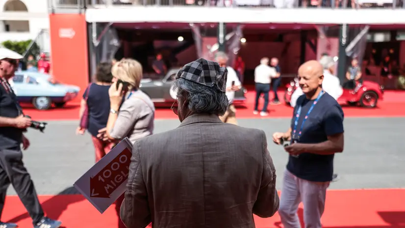 Sport Motori Mille Miglia 2026 punzonatura piazza Vittoria Lunedì mattina terzo invio nella foto un momento dell’evento 08/06/2026 Comincini@newreporter