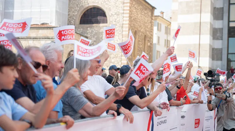 primo invio Brescia Cronaca Motori Mille Miglia 2026 Punzonatura LUNEDI pomeriggio nella foto un momento dell’evento 07/06/2026 Mazzocchi@newreporter