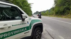 I controlli della Provinciale lungo le Coste di Sant'Eusebio