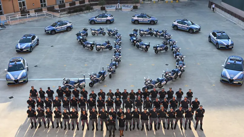 Mille Miglia 2026, la scorta della Polizia stradale - Foto Gabriele Strada/Neg © www.giornaledibrescia.it