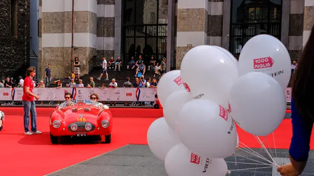 Brescia Cronaca Motori Mille Miglia 2026 Punzonatora martedì mattina  nella foto un momento dell’evento  9/ 06/2026 nicoli@newreporter