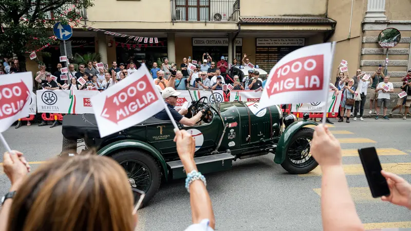 CRONACA BRESCIA MILLE MIGLIA  2026 GARDONE VALTROMPIA NELLA FOTO un momento delle evento 08-06-2026 Newreporter@Checchi-Favretto