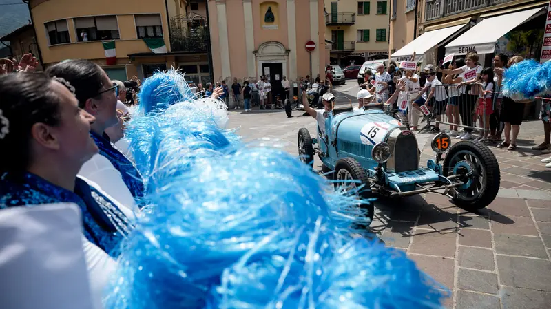 CRONACA BRESCIA MILLE MIGLIA 2026 PASSAGGIO LUMEZZANE NELLA FOTO un momento delle evento 08-06-2026 Newreporter@Checchi-Favretto