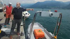 Parte dal lago d'Iseo la sperimentazione del progetto con droni subacquei