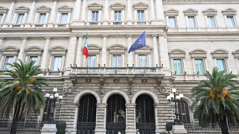 Palazzo Koch, sede di Bankitalia a Roma - Foto Ansa © www.giornaledibrescia.it