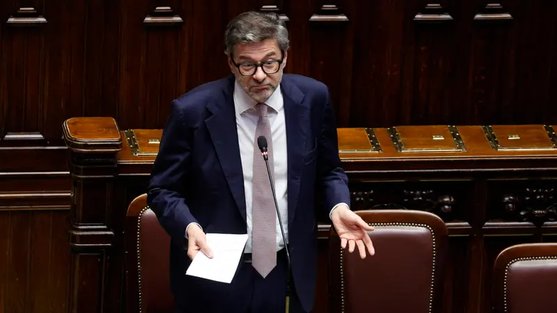 Il ministro dell'Economia e delle finanze Giancarlo Giorgetti - Foto Ansa © www.giornaledibrescia.it