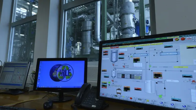 La sala di controllo di Sares Green