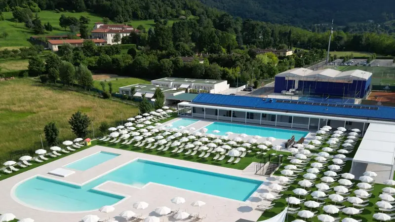 Giorni nostri: così si presenta ora il Club Azzurri a Mompiano © www.giornaledibrescia.it