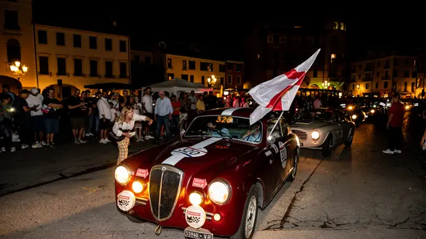 Mille Miglia 2026, l'arrivo a Padova
