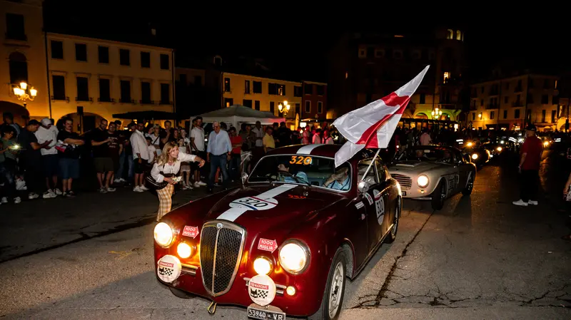 Mille Miglia 2026, l'arrivo a Padova