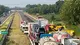 Incidente in A21, tamponamento tra 3 tir