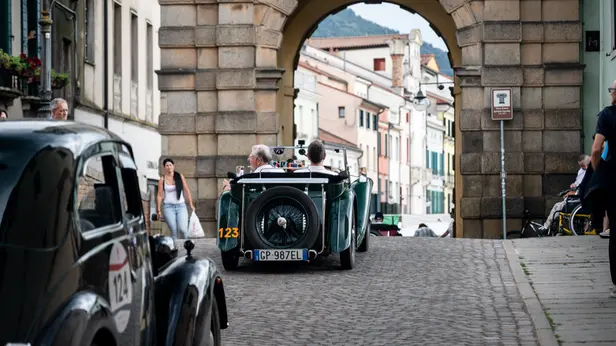 Mille Miglia 2026, il passaggio da Este