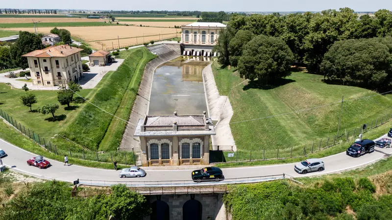 Mille Miglia 2026, la prova speciale a Bondeno
