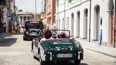 Mille Miglia 2026, il controllo timbro a Bondeno