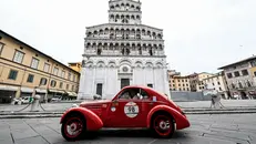 Mille Miglia 2026, il passaggio da Lucca