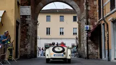 Mille Miglia 2026, il controllo timbro a Pietrasanta