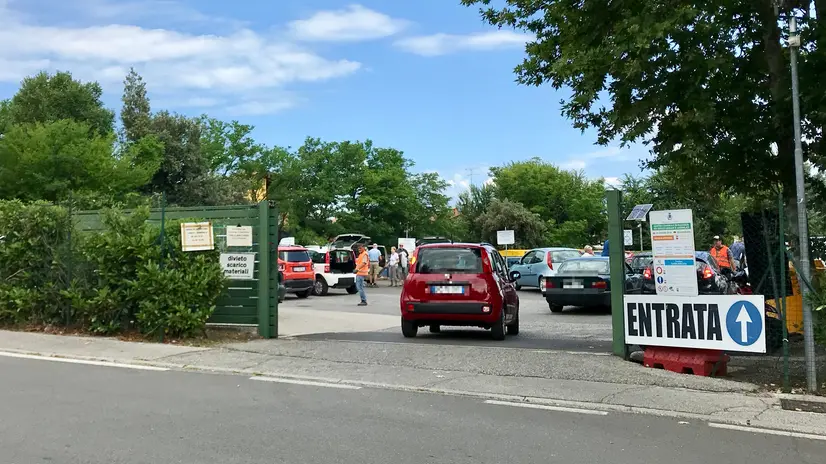 Il centro di raccolto di via Giotto